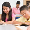 Children reading books